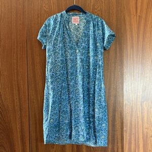 Mod's Mahal Blue Floral Dress XS